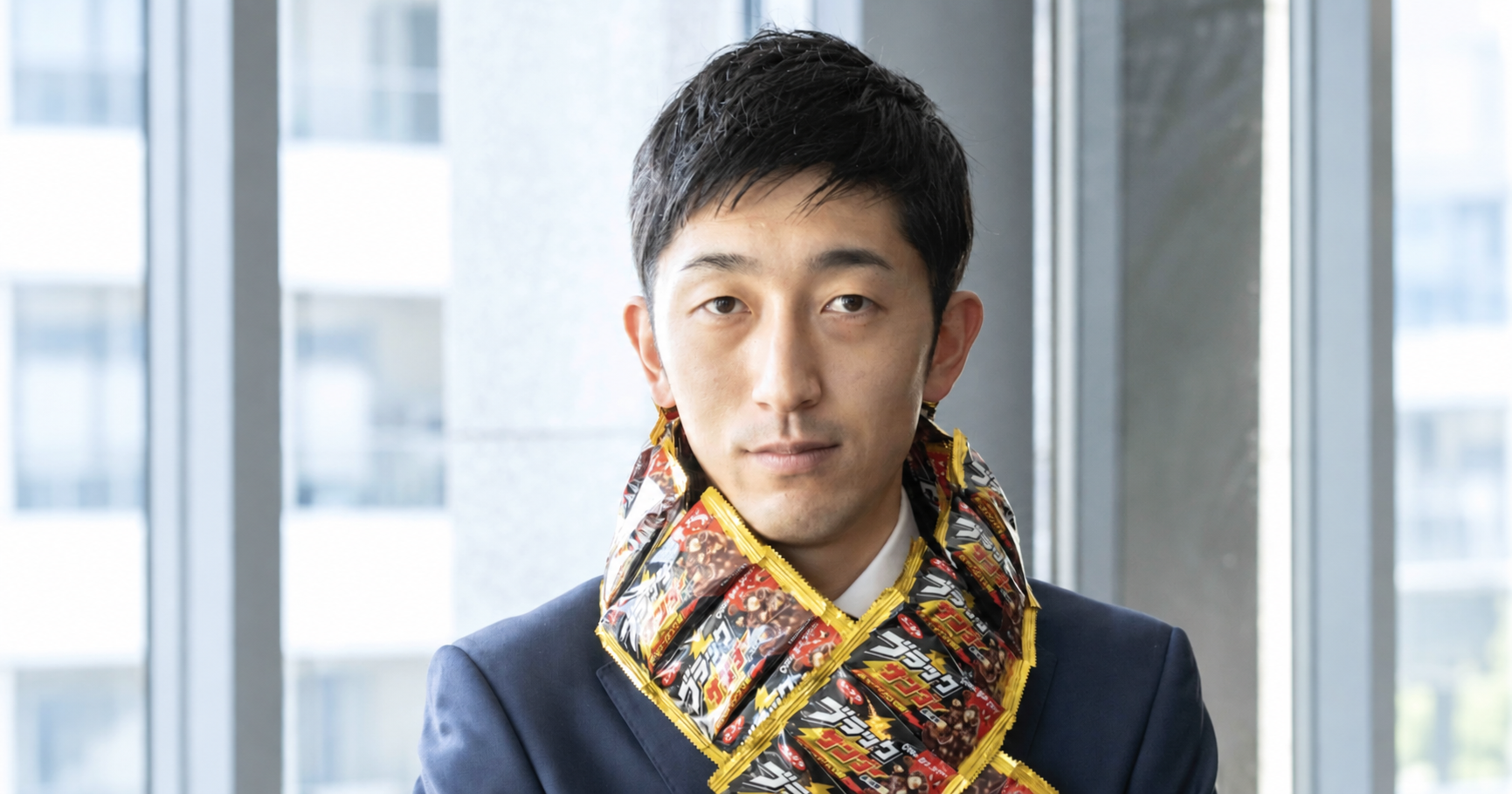 有楽製菓株式会社代表取締役社長の河合辰信さん